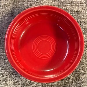 Fiesta Scarlet  7” Rimmed Cereal Bowl